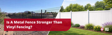 Is a metal fence stronger than vinyl fencing?
