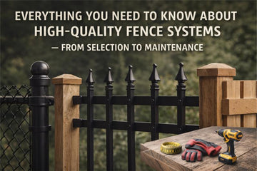 Everything You Need To Know About High-Quality Fence Systems — From Selection to Maintenance