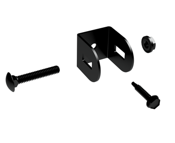 Tru-View Residential Flat Mount "U" Bracket Includes nuts, bolts, and screws
