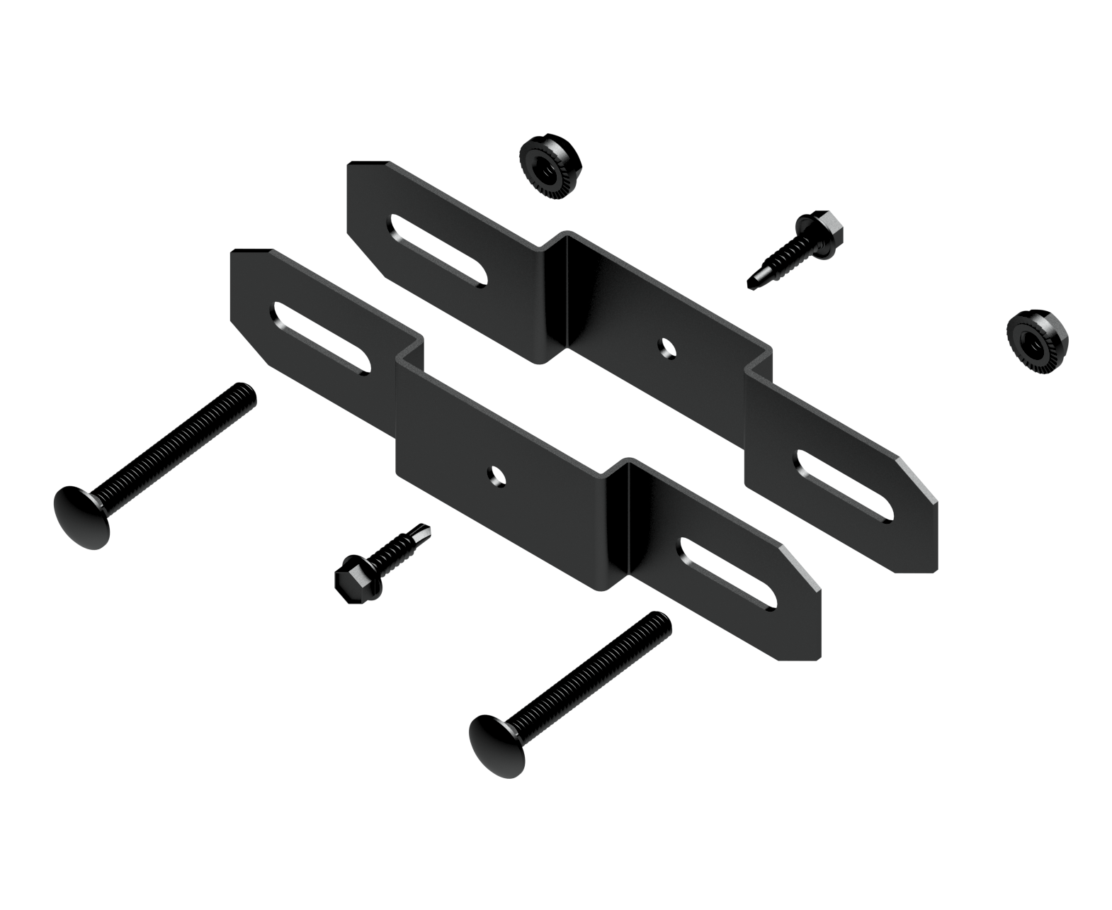 Prism Mounting Brackets Prism Line Brackets for 2.5" post Includes nuts, bolts, and screws