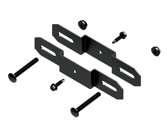 Prism Mounting Brackets Prism Line Brackets for 2.5" post Includes nuts, bolts, and screws