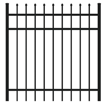 TruView Ornamental - Steel Fence Gate - Pinnacle