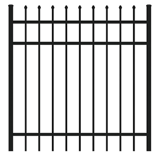 TruView Ornamental - Steel Fence Gate - Pinnacle