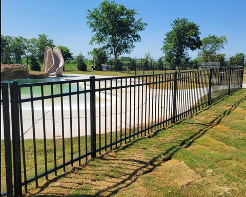TruView Ornamental - Steel Fence Panels - Landmark - Flat Top