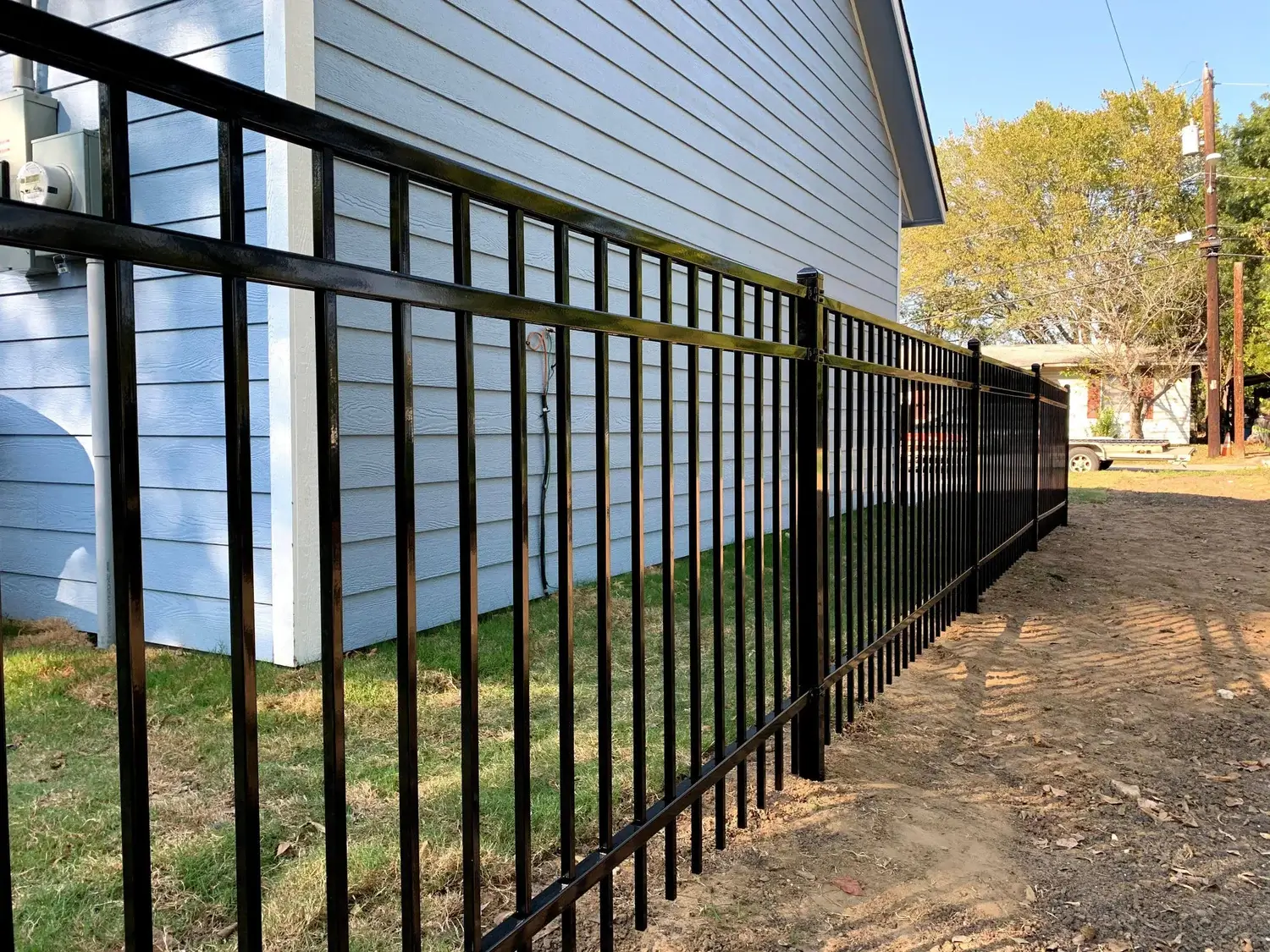 truview ornamental steel fence panels