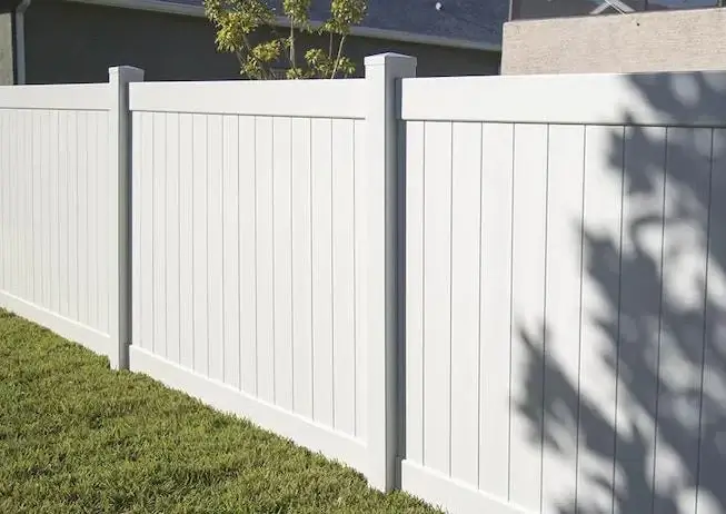 vinyl fence type